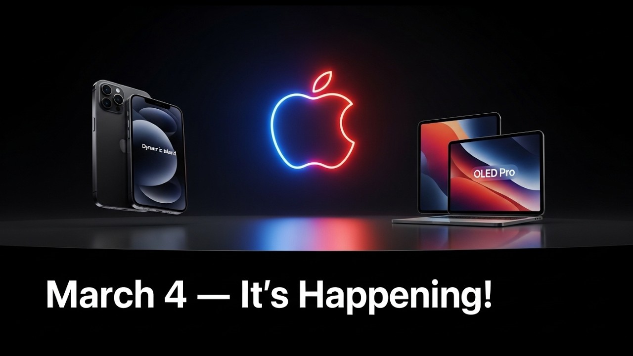 Презентация Apple в марте 2026 года: запуск 4 марта 2026 года и новые iPhone, iPad и MacBook.