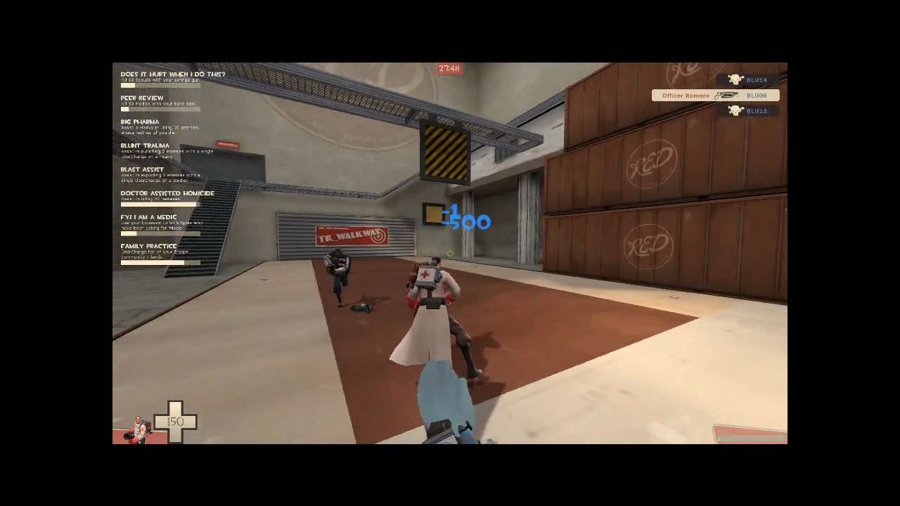 TF2 - Medic's Ubersaw Killtaunt