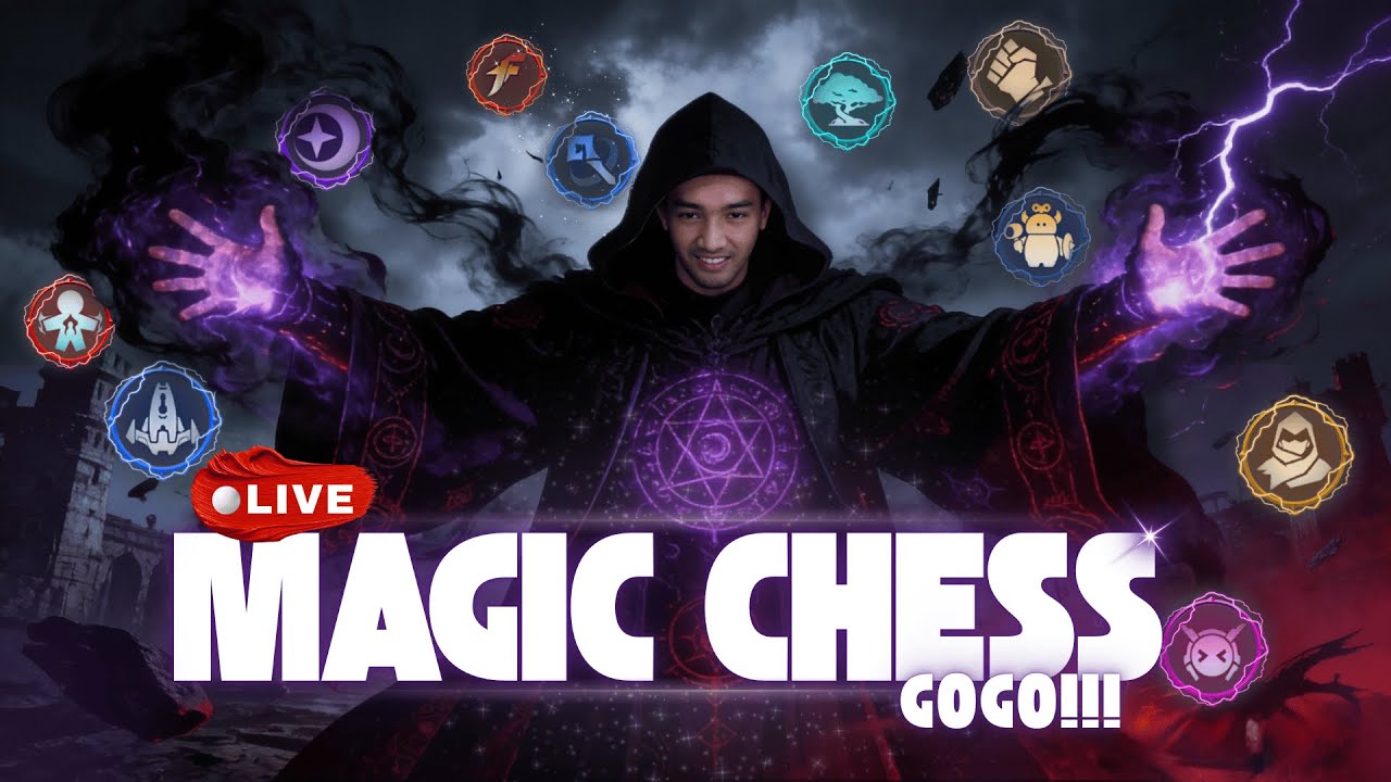 🔴 WAKTUNYA PUSH RANKKK NEW SEASON S5 |MAGIC CHESS  #mcggidcreators #mcgg