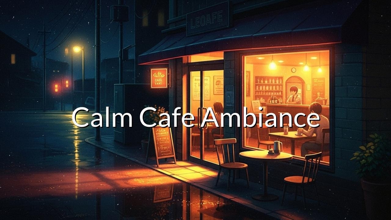 Ambient Cafe Soothing ☕️