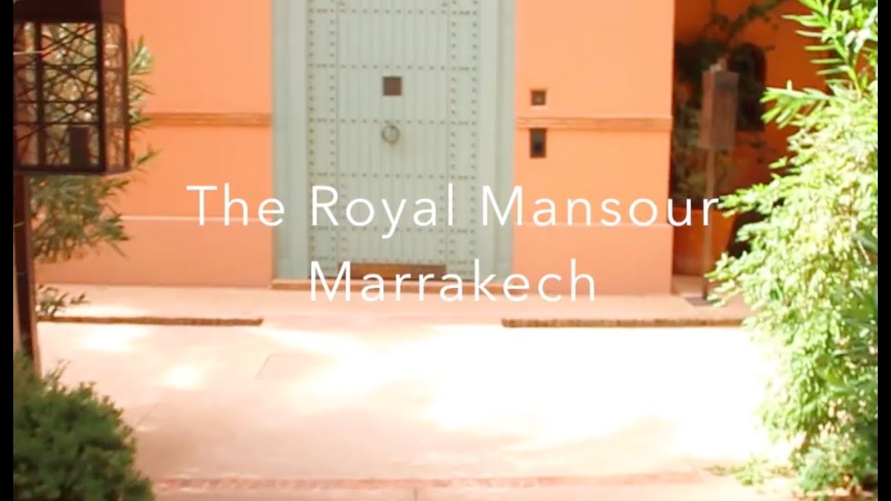 The Royal Mansour Tour