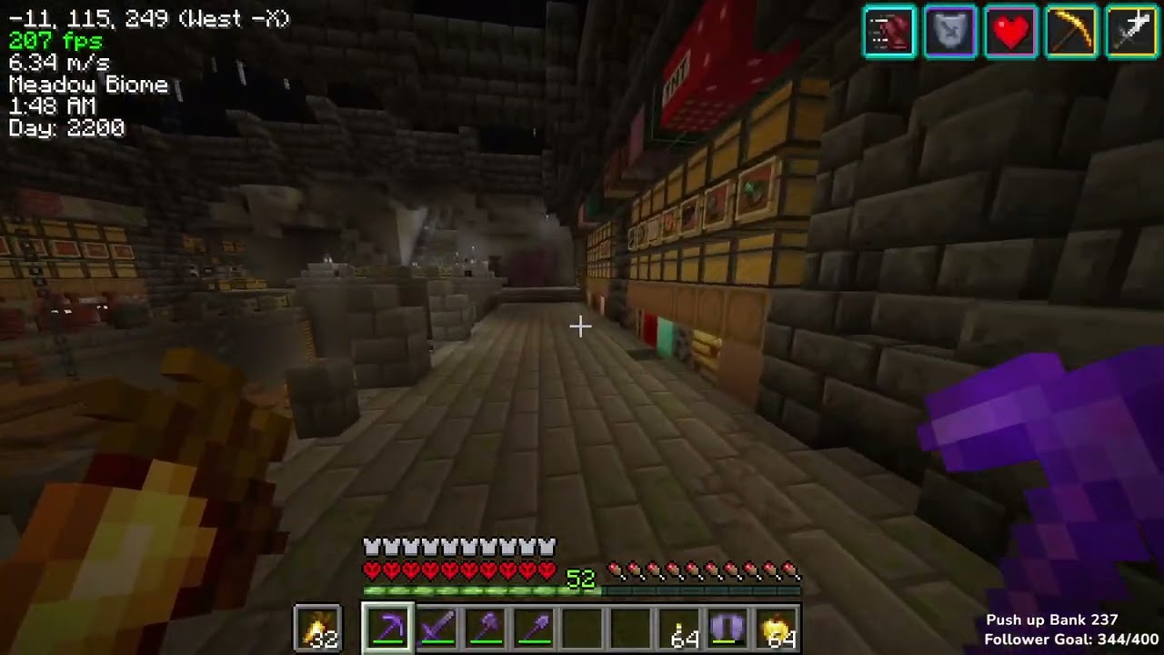 Hardcore Singleplayer Survival |  2,100+ | Minecraft Fridays ??? | 16/01/26