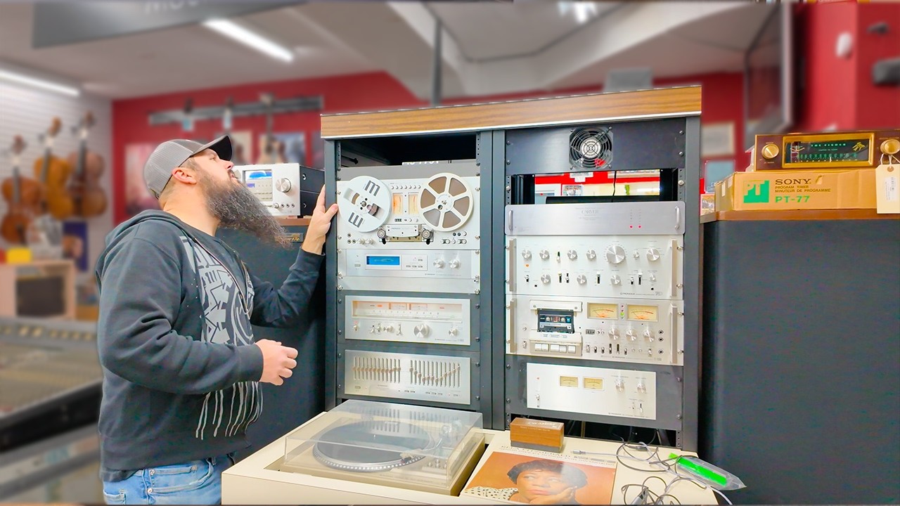 Я купил редчайшую винтажную аудио-реликвию Pioneer (для своего магазина)