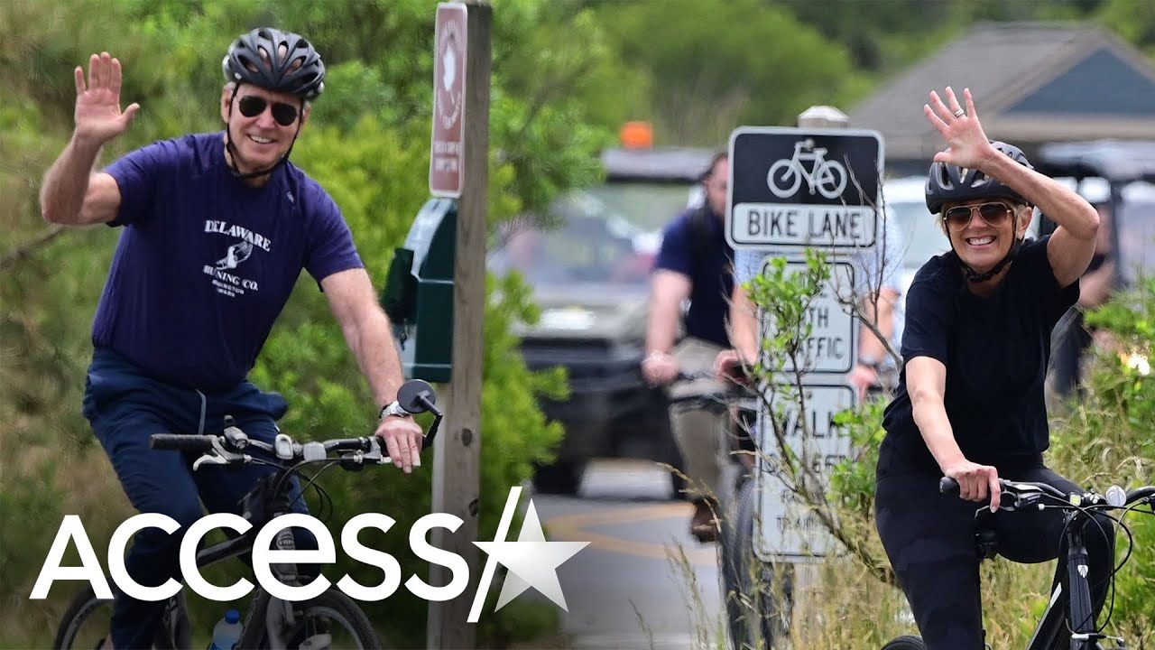 Jill Biden Takes Romantic 70th Birthday Bike Ride With Joe Biden