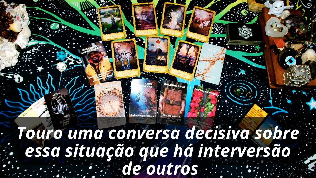 Touro 1ºdec uma conversa decisiva sobre essa situação que há interversão de outros