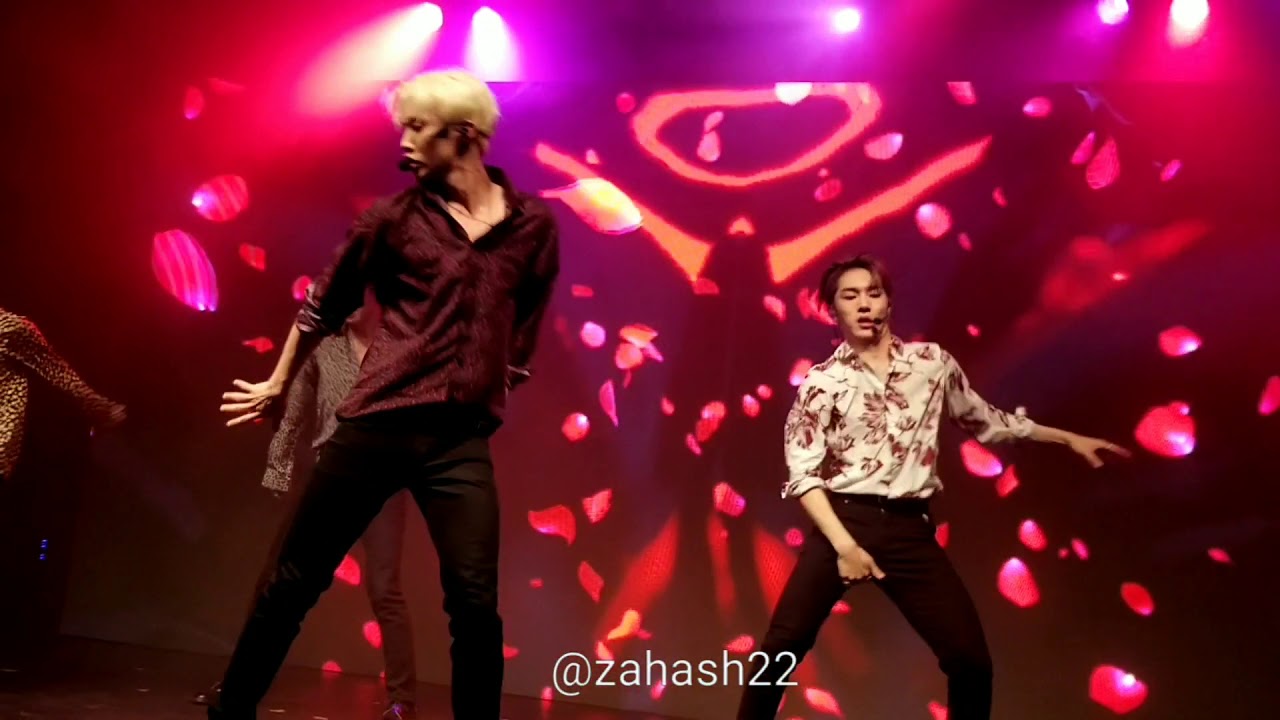 Pentagon 펜타곤 in Toronto - Havana Cover (Kino, Hongseok, Jinho and Yeo one)