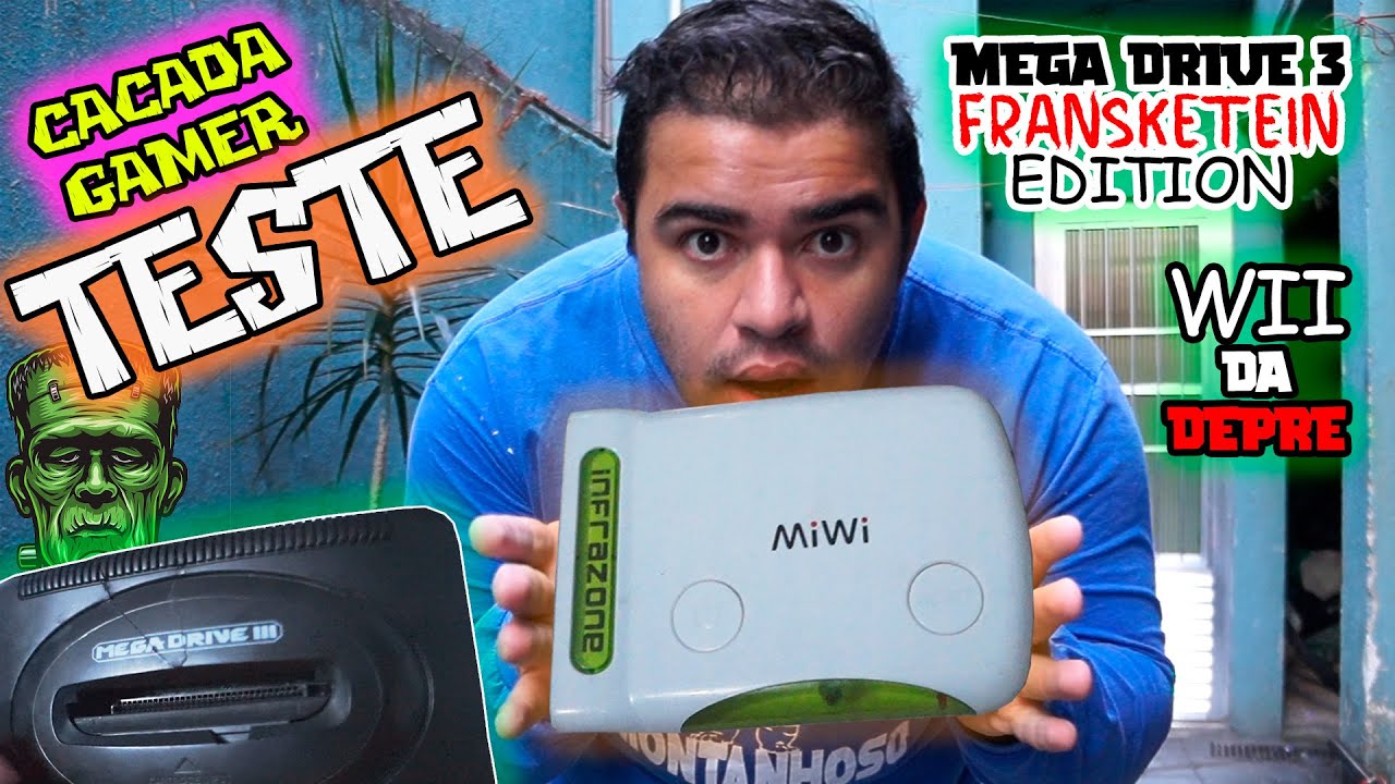 SERÁ QUE PEGOU? | MEGADRIVE III E MIWI TESTE DA CAÇADA