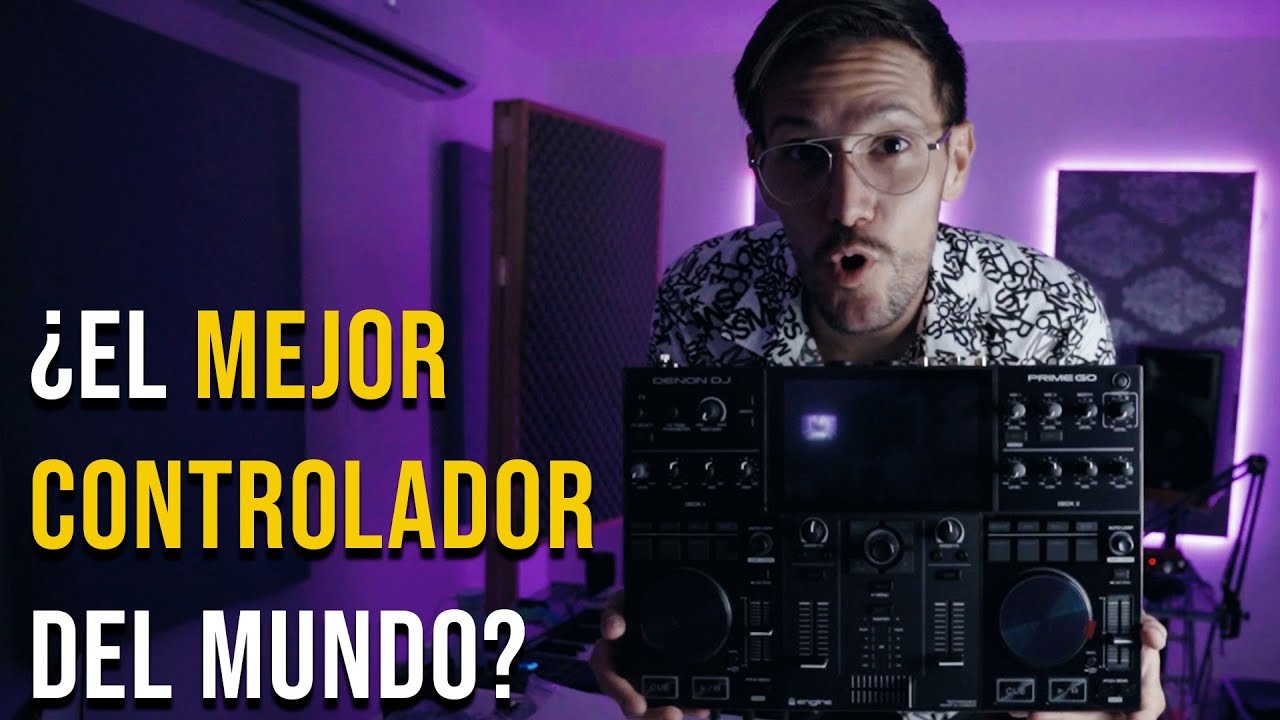 Me compre un DENON PRIME GO (Unboxing y primera vez usandolo) | Controlador de DJ