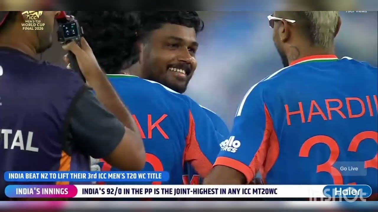 #t20 wc player of the series #sanju samson about sachin tendulkar 🥰