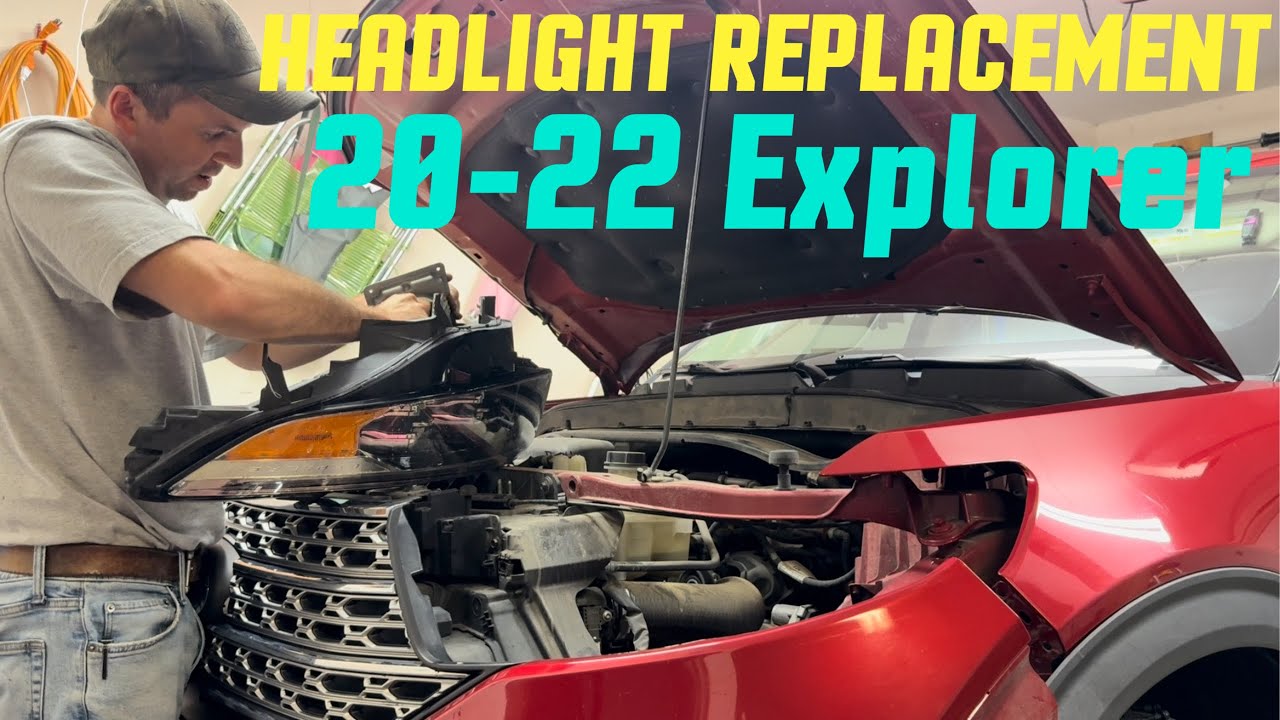 2020-2022 Ford Explorer Headlight And Module Replacement