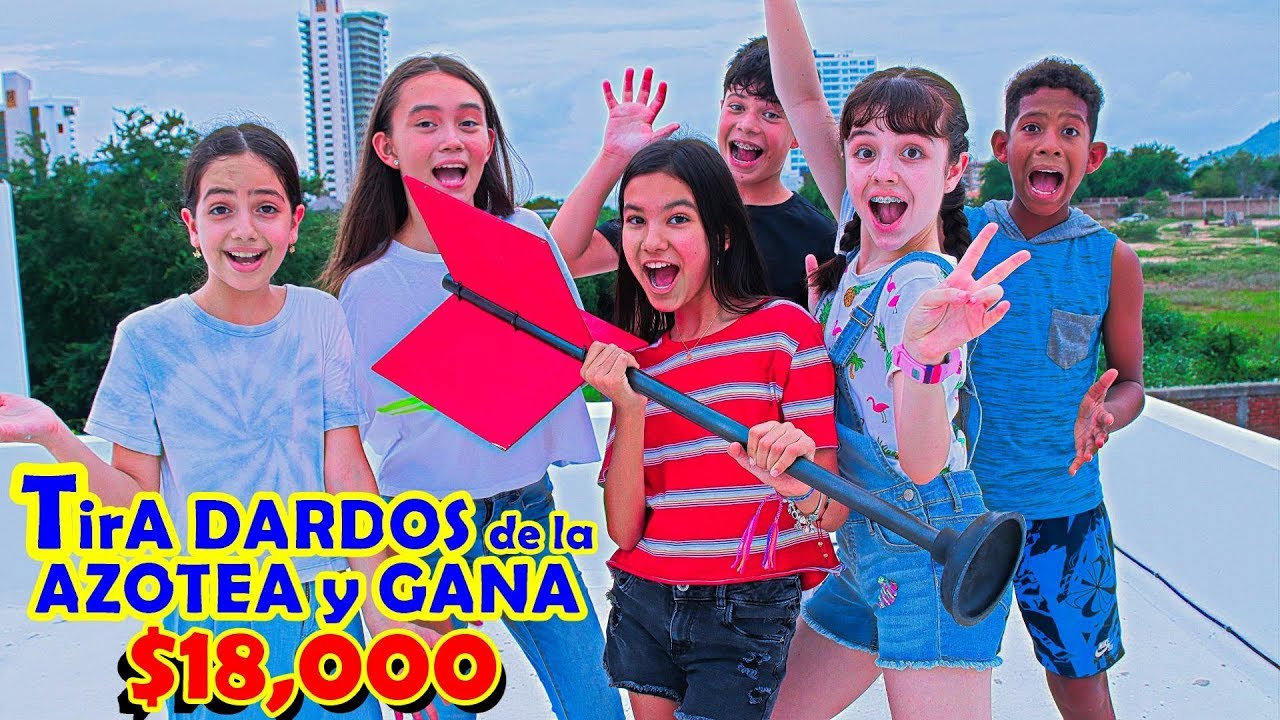 TiRA DARDOS desde la AZOTEA y GANA $18,000 | TV Ana Emilia