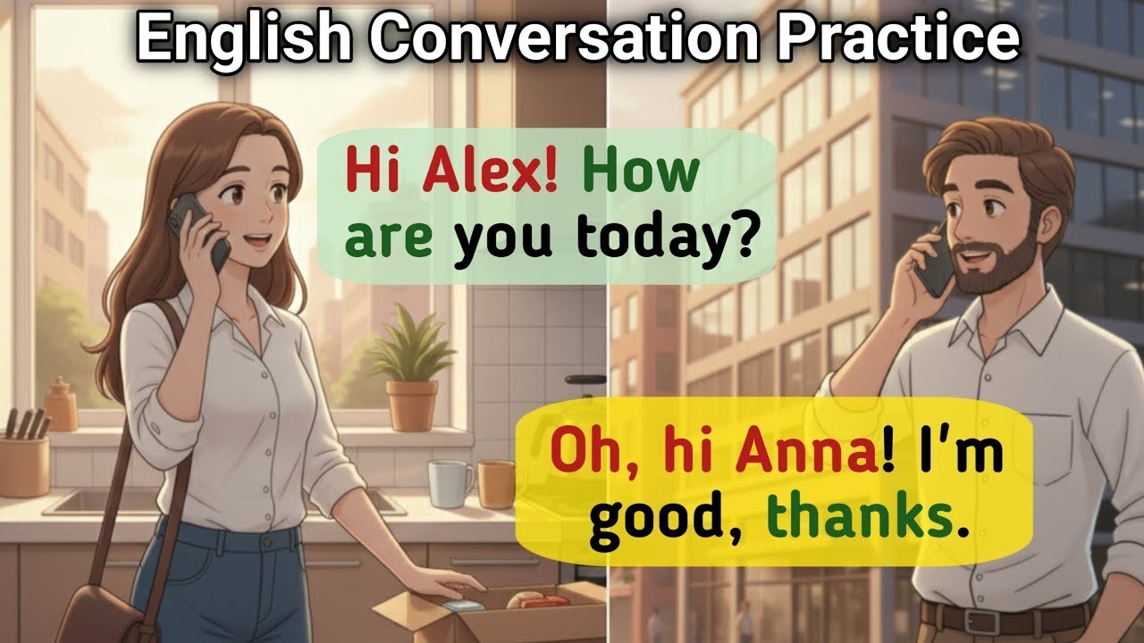 Learn English With  Real Conversations | Daily English Speaking  Practice for Beginners