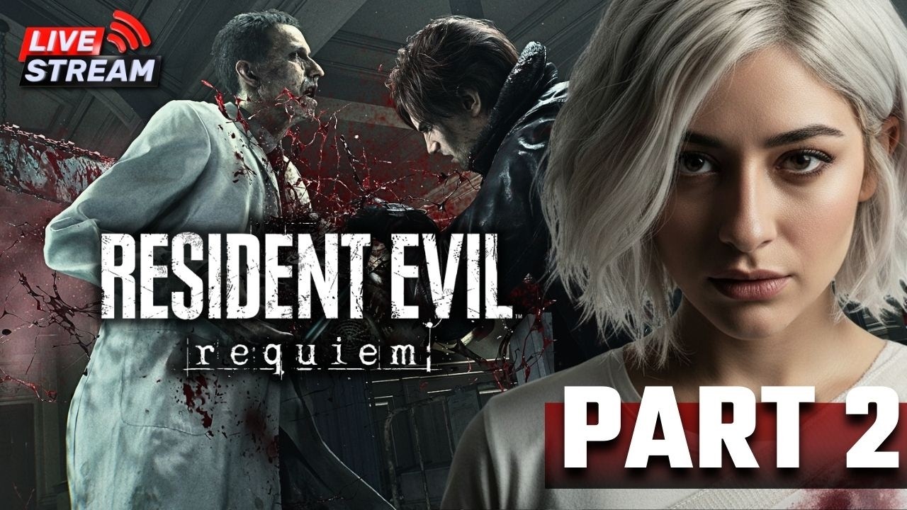 De retour à Raccoon City... un peu en avance ! 😍 Découverte de Resident Evil Requiem | Live Horreur