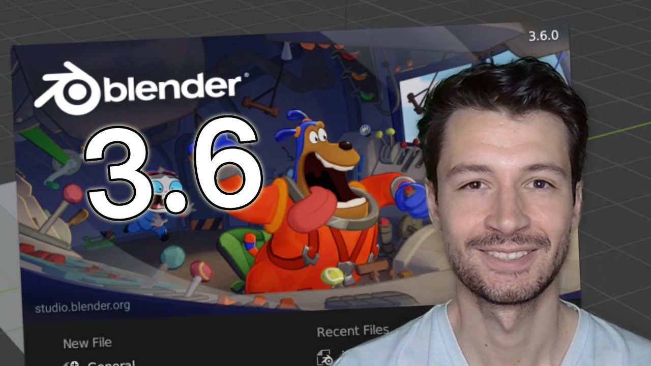 LES NOUVEAUTÉS DE LA VERSION 3.6 | Blender 3.6 [TUTO FR]