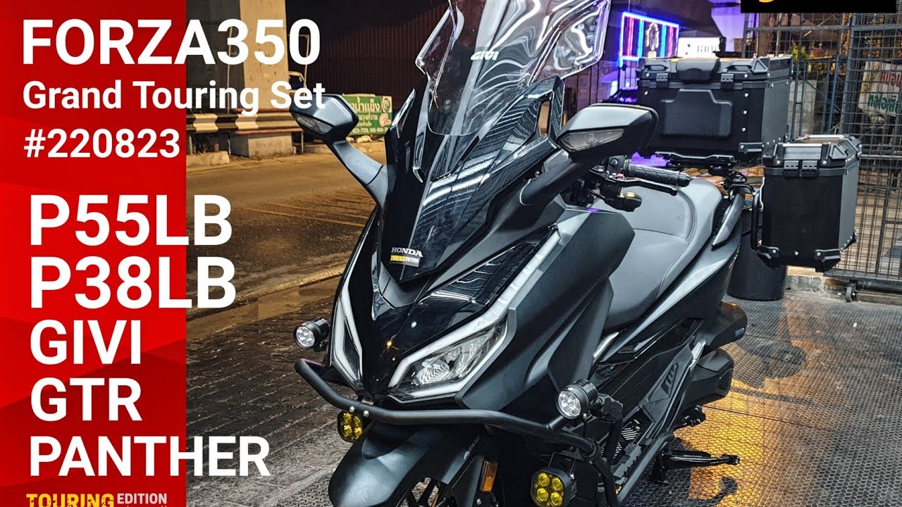 Review FORZA350 Grand Touring Set #220823 ( P55LB + P38LB + SRC + GTR )