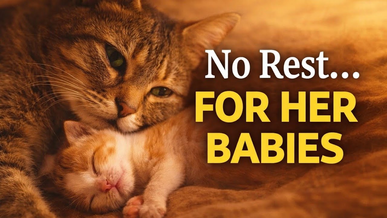 💖 A Simple Day of a Mother Cat and Her Kitten – Small Moments That Melt Millions of Hearts! 🐾✨