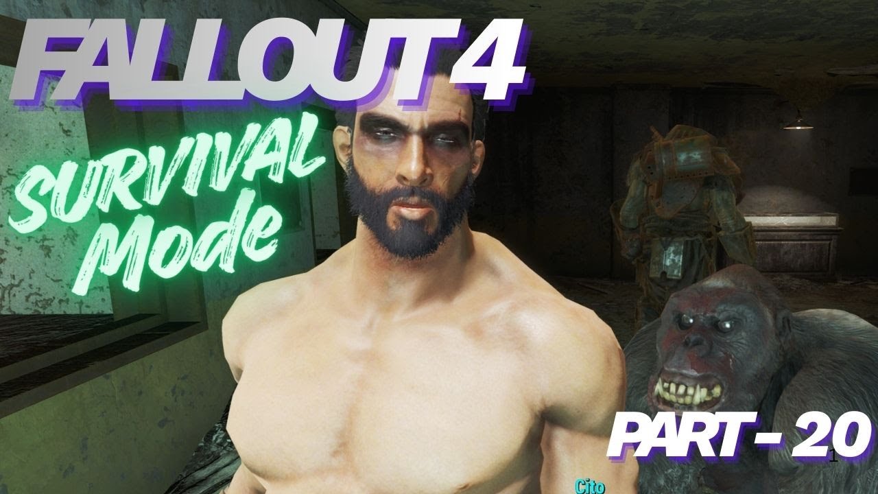 Fallout 4-Part 20 (Survival Difficulty) TwitchVod 01/19