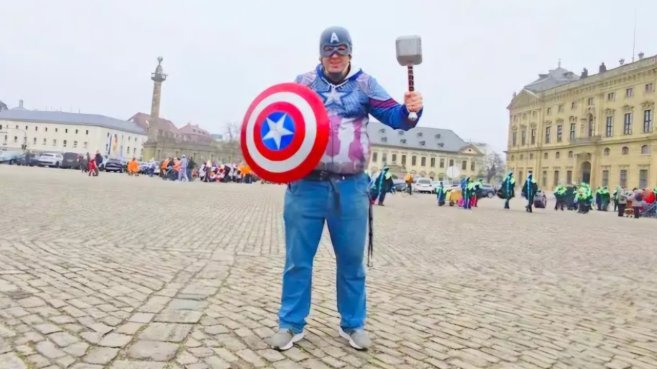 Livestream Justus König J.K unterwegs zum Faschingszug Steinfeld Hausen Main-Spessart 2026