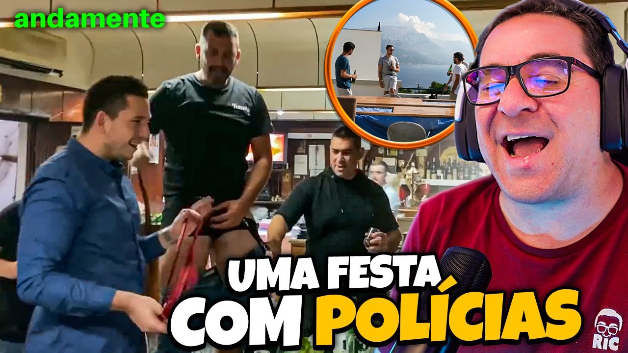 RIC REAGE AOS ANDAMENTE | À BOLEIA ATÉ AO CATAR | EP 6 | FESTA COM POLICIAS