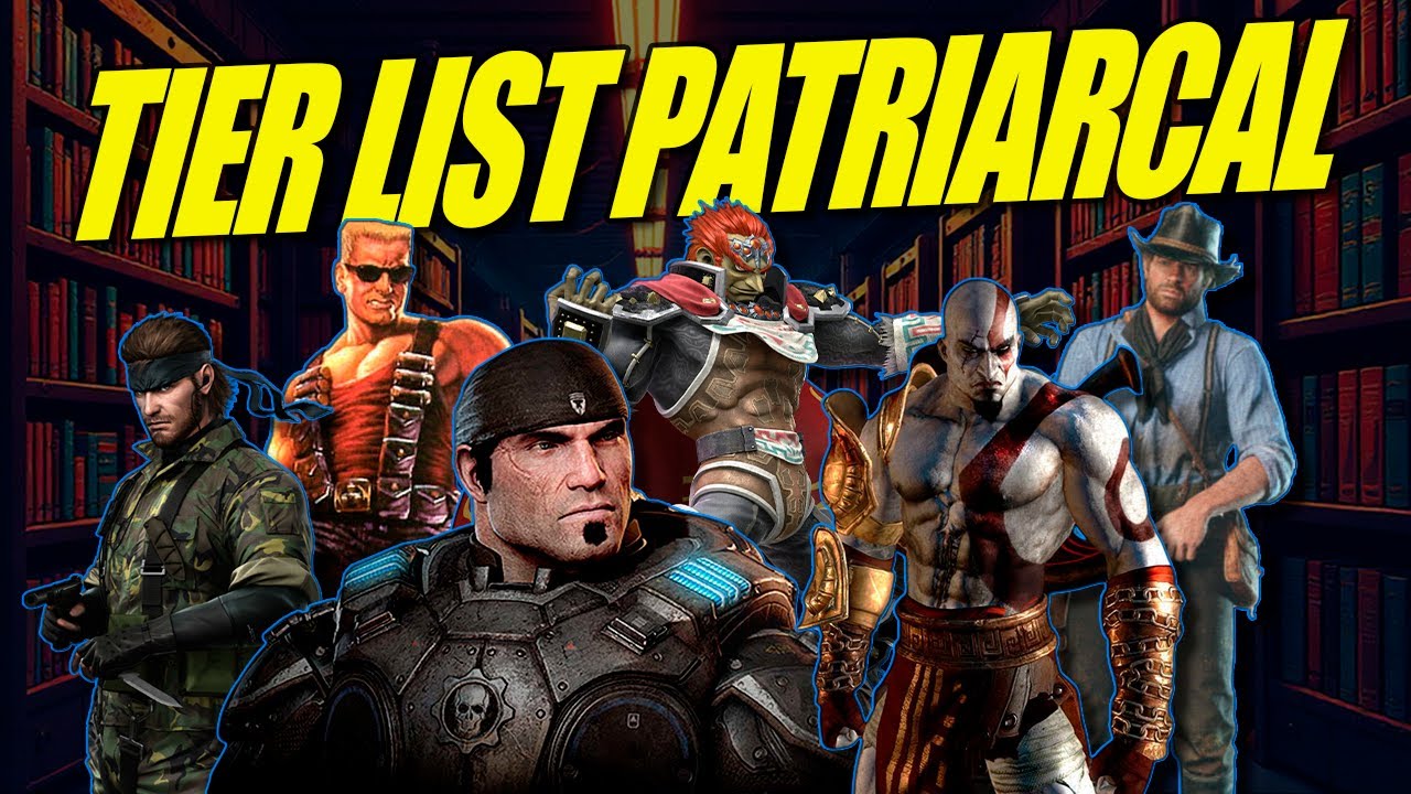 💪TIER LIST PATRIARCAL: ¿Quién es el MÁS MACHO de los VIDEOJUEGOS?