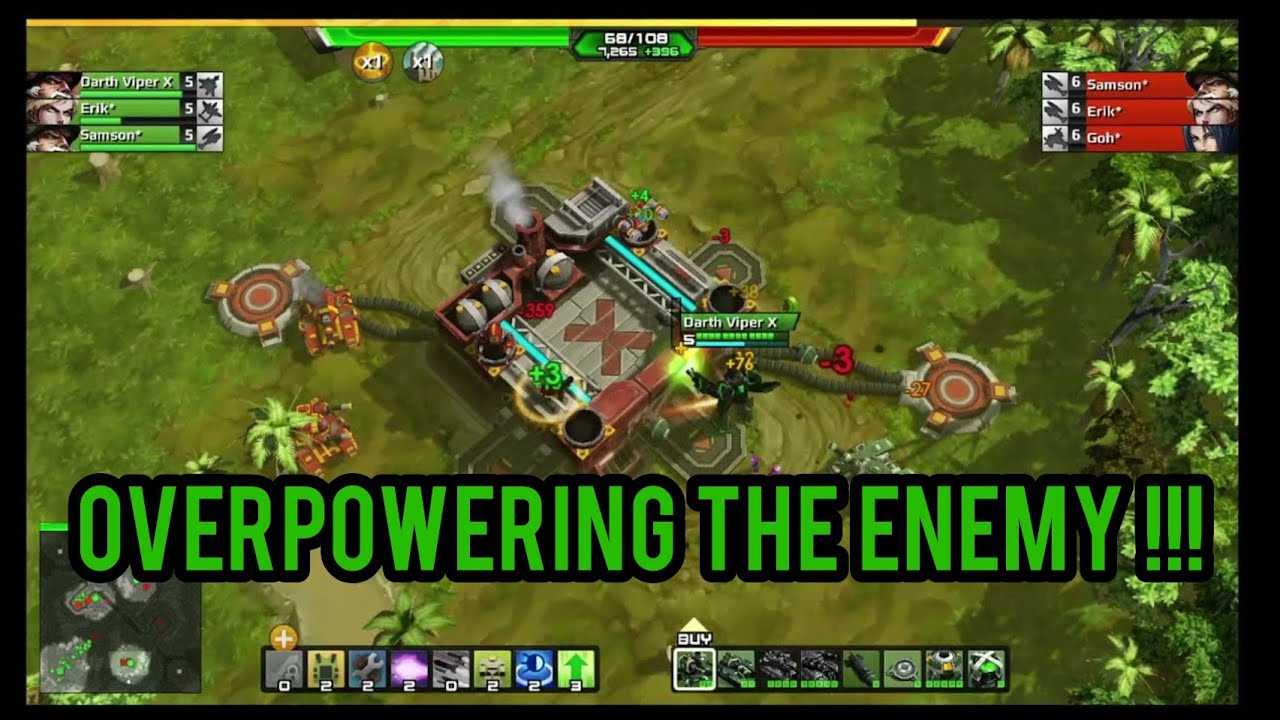 AIRMECH ARENA! RUSHED EM AND OVERPOWERED THEM! THEY TRIED TO SNEAK OVER TOO BUT NOPE LOCKED THAT DOW