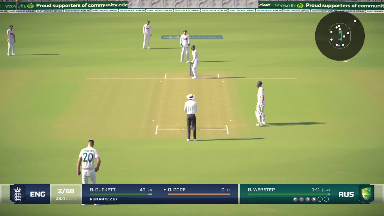 Cricket 26 - Manager Mode #1 - Australia vs England LIVE