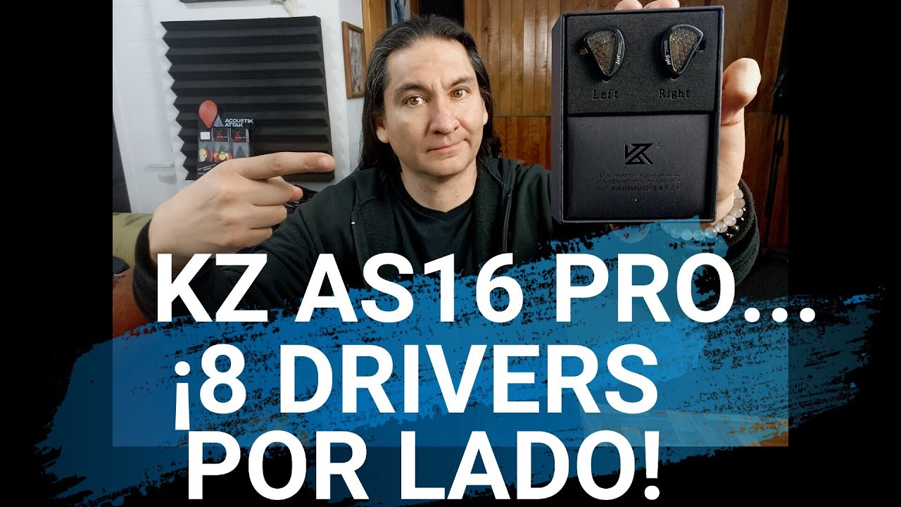 RESEÑA KZ AS16 PRO... ¿LO MEJOR QUE HAY EN AURICULARES IN EAR? (Review en español)