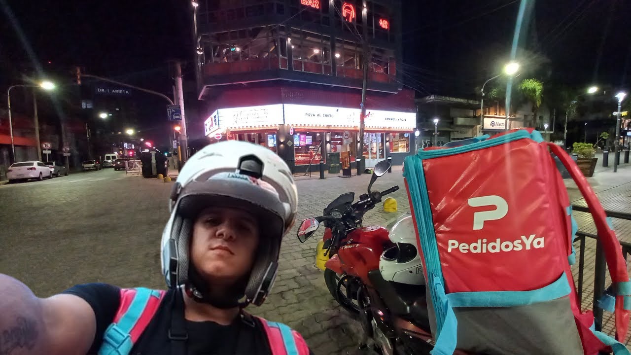Turno nocturno en PedidosYa en San Justo 🏍️