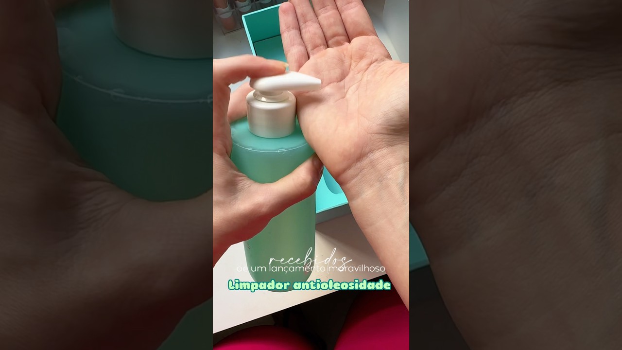 NOVO LIMPADOR ANTIOLEOSIDADE CREAMY - #cuidadoscomapele #skincare #peleoleosa #dicasdebeleza