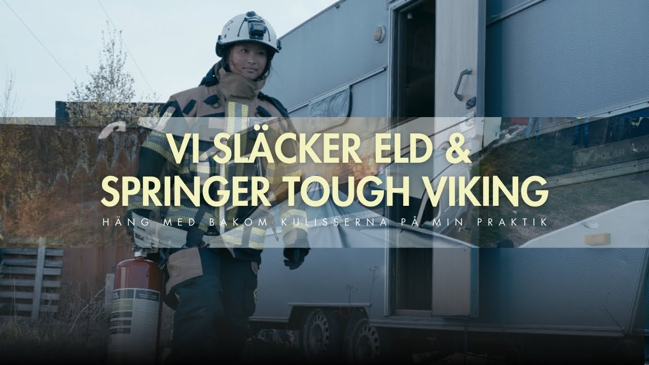 🧯🔥 Valborgsfirande, bilbrand, praktik & filmprojekt! - TOUGH VIKING 2025!