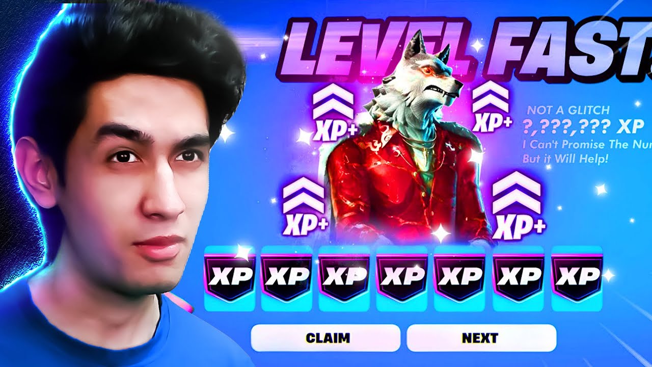 با این مپ لول آپ فورتنایت فورتنایت 300 هزار اکس پی گرفتم