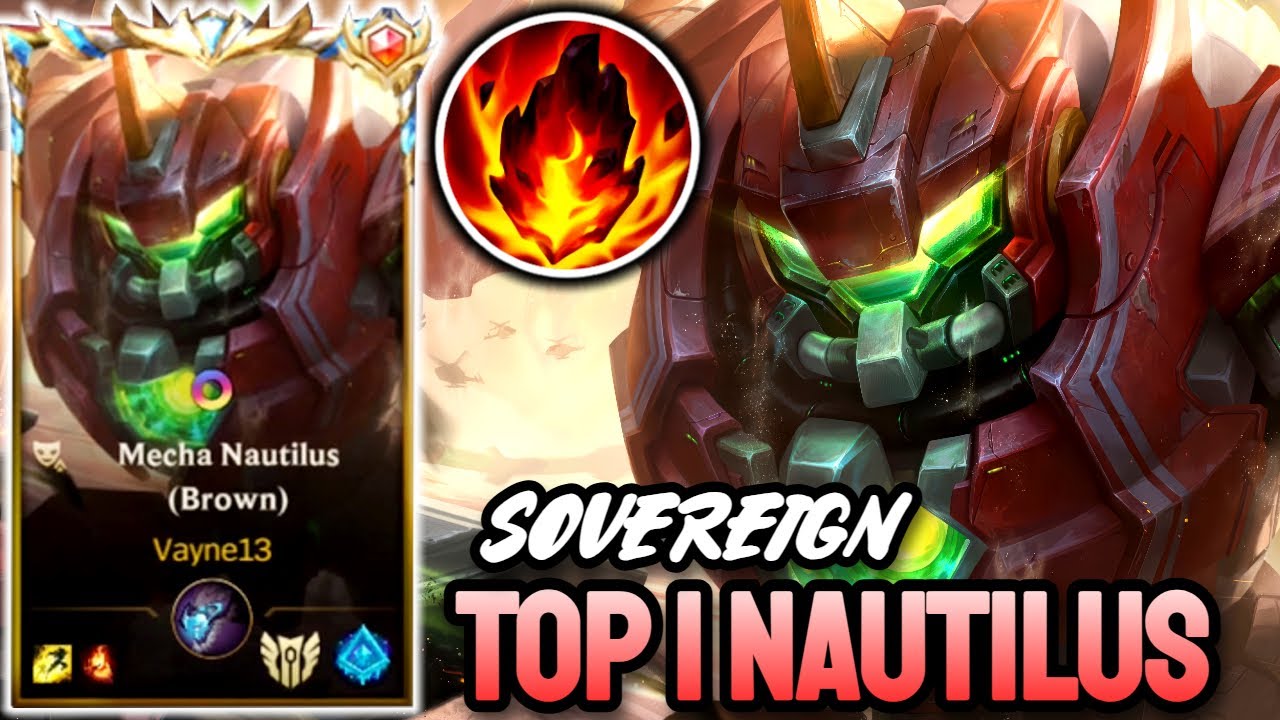 WILD RIFT NAUTILUS - TOP 1 NAUTILUS GAMEPLAY - CHALLENGER RANKED