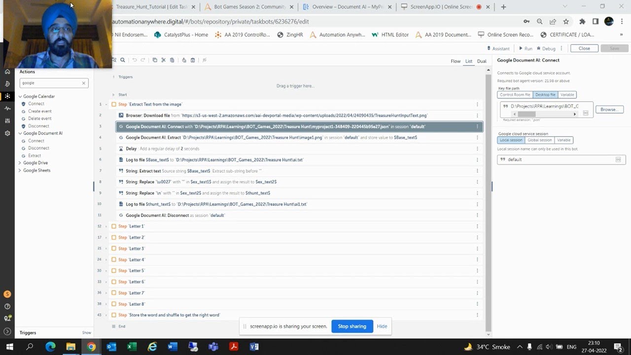 Bot Games Treasure Hunt Challenge Solution Video-Automation Anywhere-Robotic Process Automation-RPA