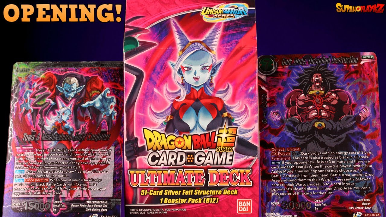ULTIMATE DECK OPENING! THE BEST DRAGON BALL SUPER CARD GAME  BUY
