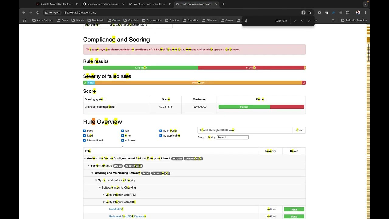 Compliance-as-Code (CaC) con Ansible Automation Platform