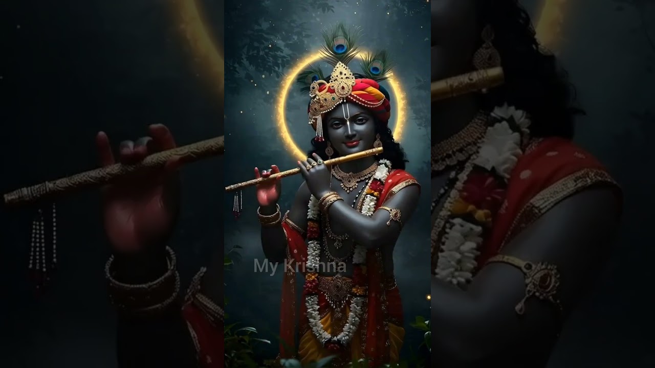 The Krishna flute #bhajan #flute