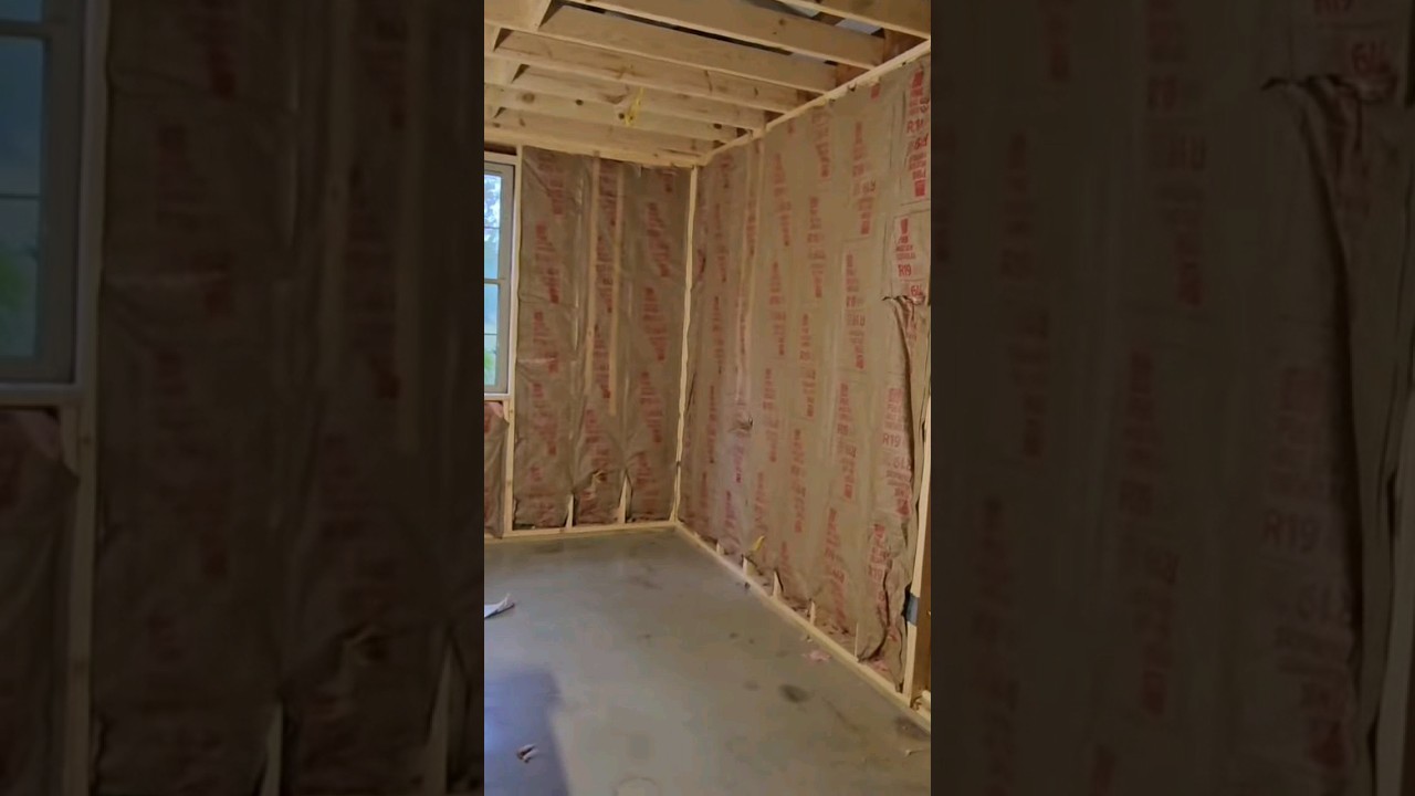 Insulation & Drywall Install