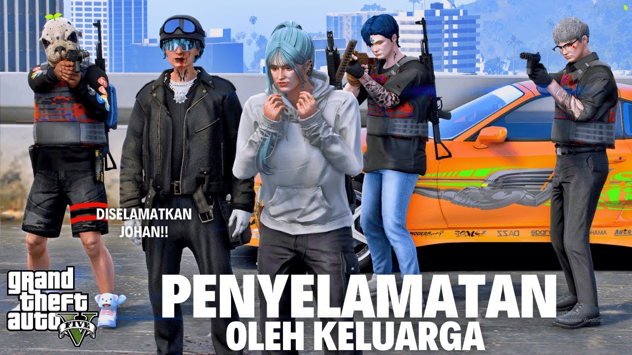 ALANA DALAM BAHAYA!! DISELAMATKAN OLEH JOHAN!! GTA 5 ROLEPLAY