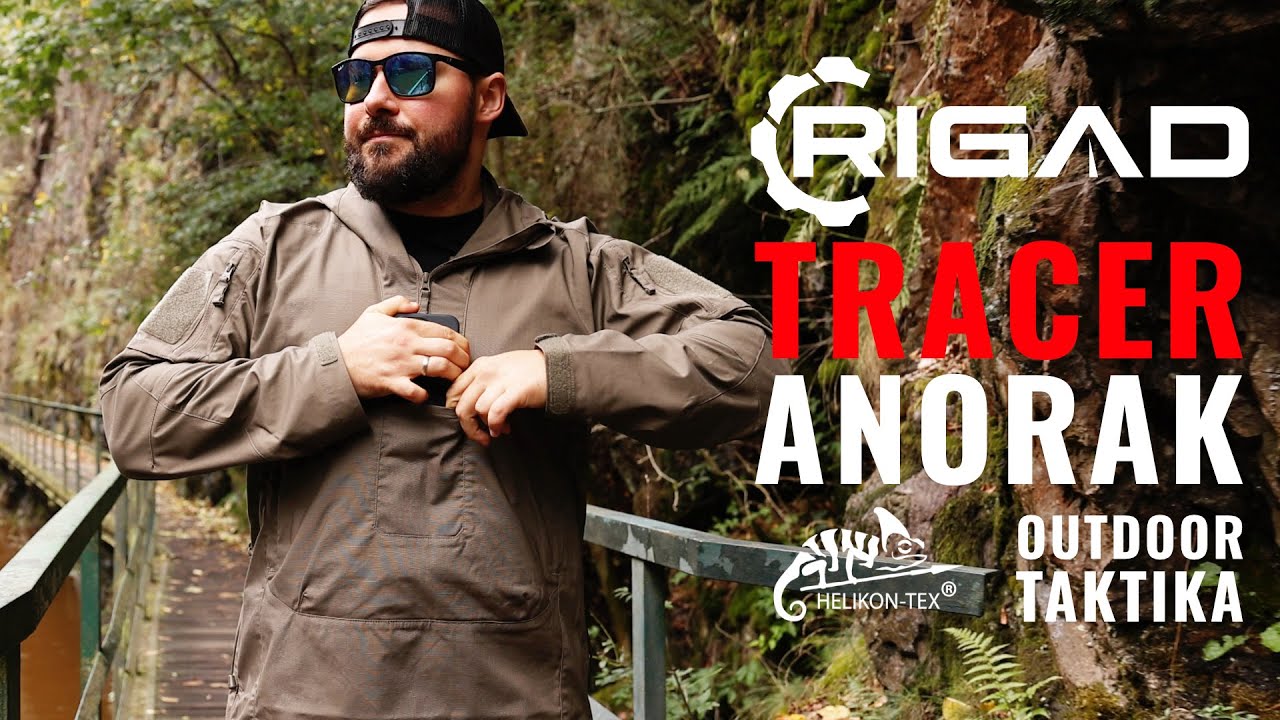 Bunda Anorak Tracer Helikon Tex® Takticko outdoorový počin! RIGAD