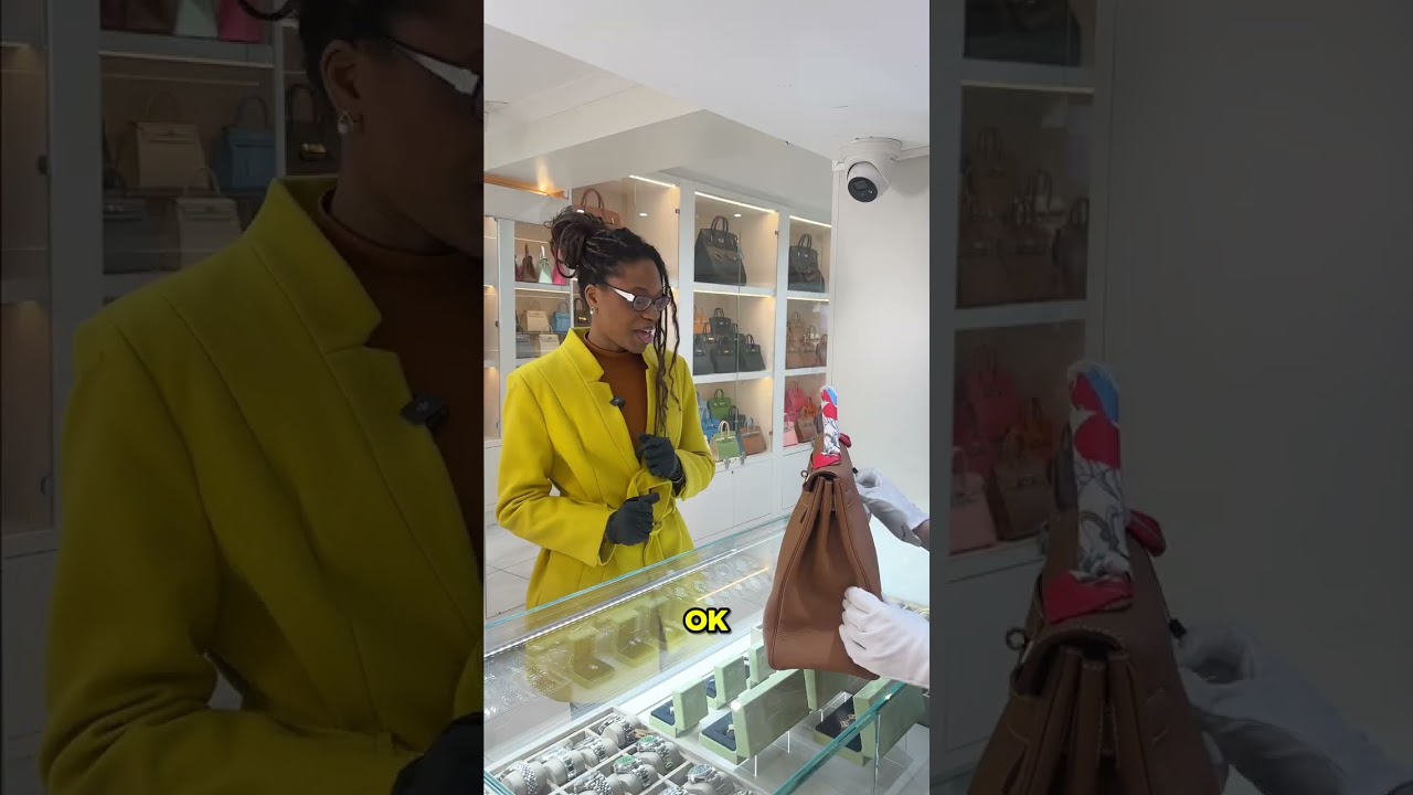 can you believe she found an exclusive Herm&egrave;s deal on Instagram?! 😮👜