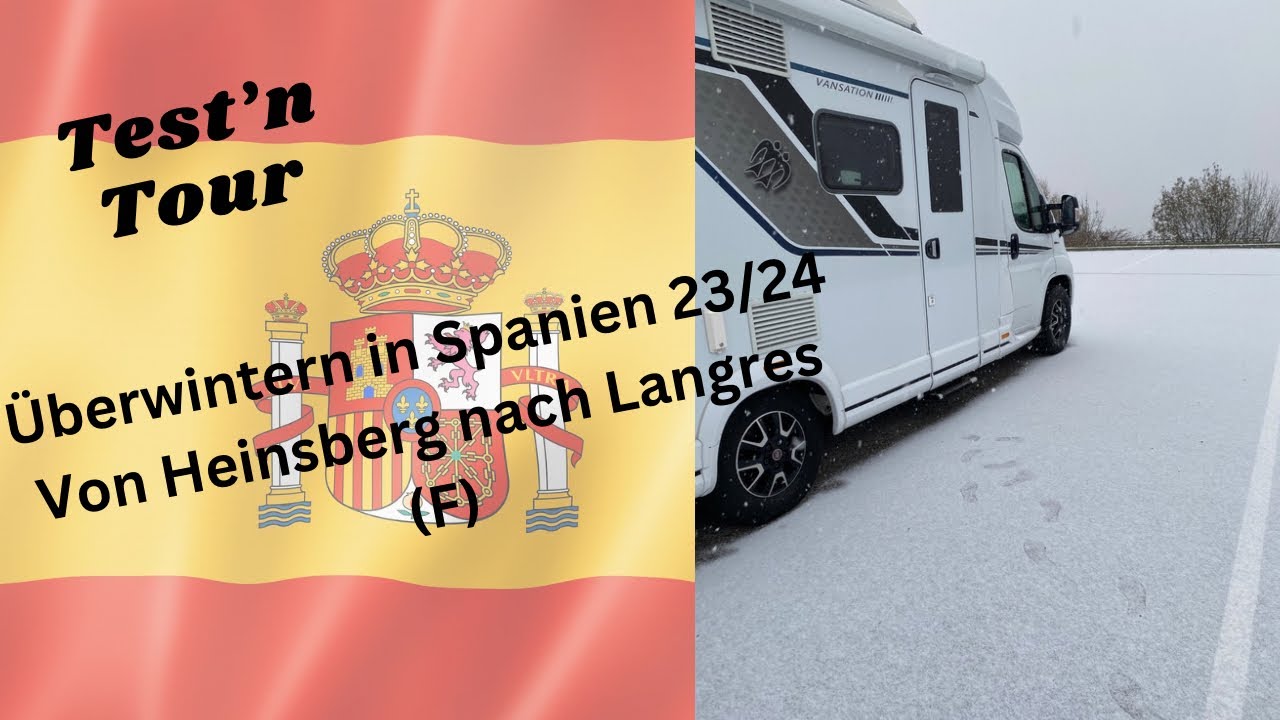 Überwintern in Spanien 2023/24. Ab nach Andalusien.