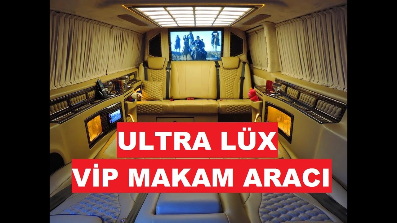 SATILIK - Sıfır Km Ultralüx Vip Makam Aracı volkswagen Mercedes çeşitleri  - Hazır vip minibüsler