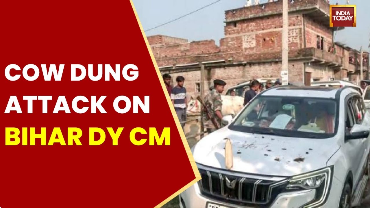 Bihar Dy CM Vijay Sinha&rsquo;s Convoy Attacked in Lakhisarai | Bihar Elections 2025 | India Today News
