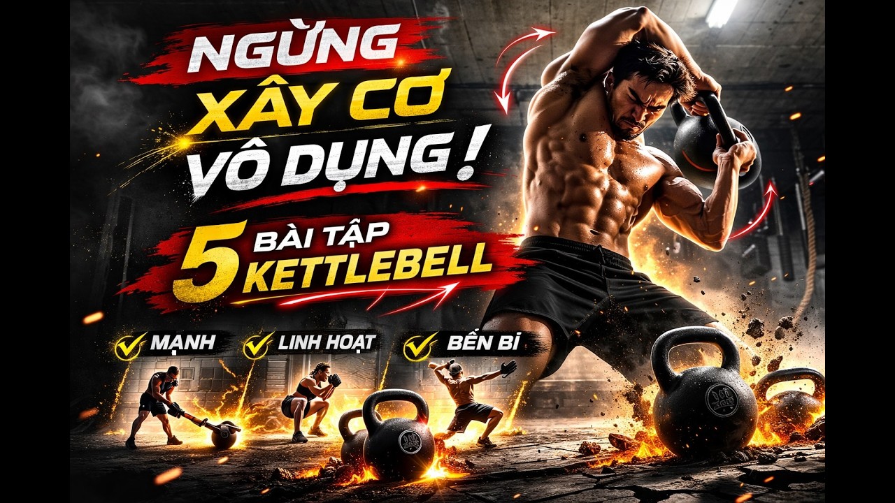 “SỨC MẠNH KIỂU QUÂN ĐỘI: Tăng Cơ Nhanh Không Cần Phòng Gym”