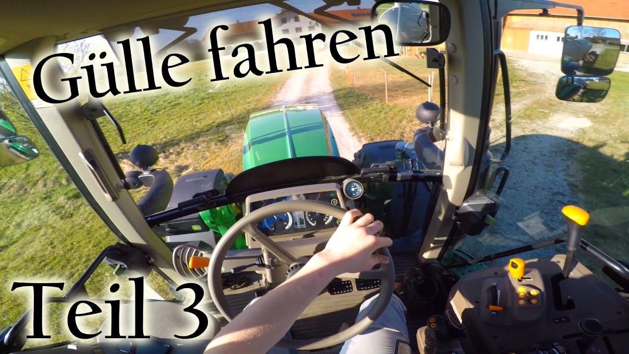 Gülle fahren mit 6120M | Teil 3 | Let´s drive John Deere | Kulturland Agrar