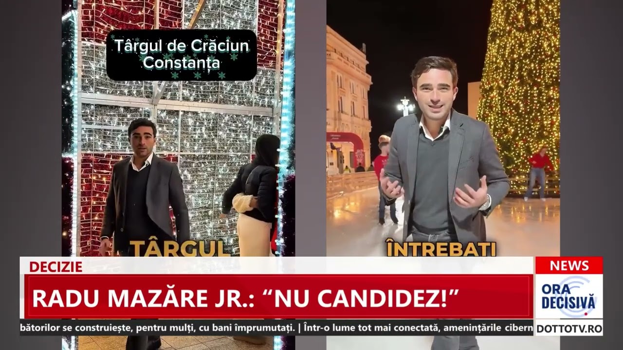 Radu Mazăre Jr.: “Nu candidez!”