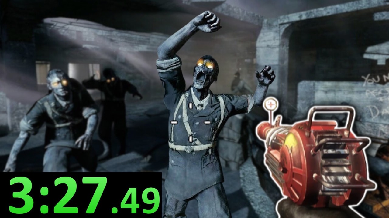 COD WAW Zombies Speedrun Is PURE CHAOS