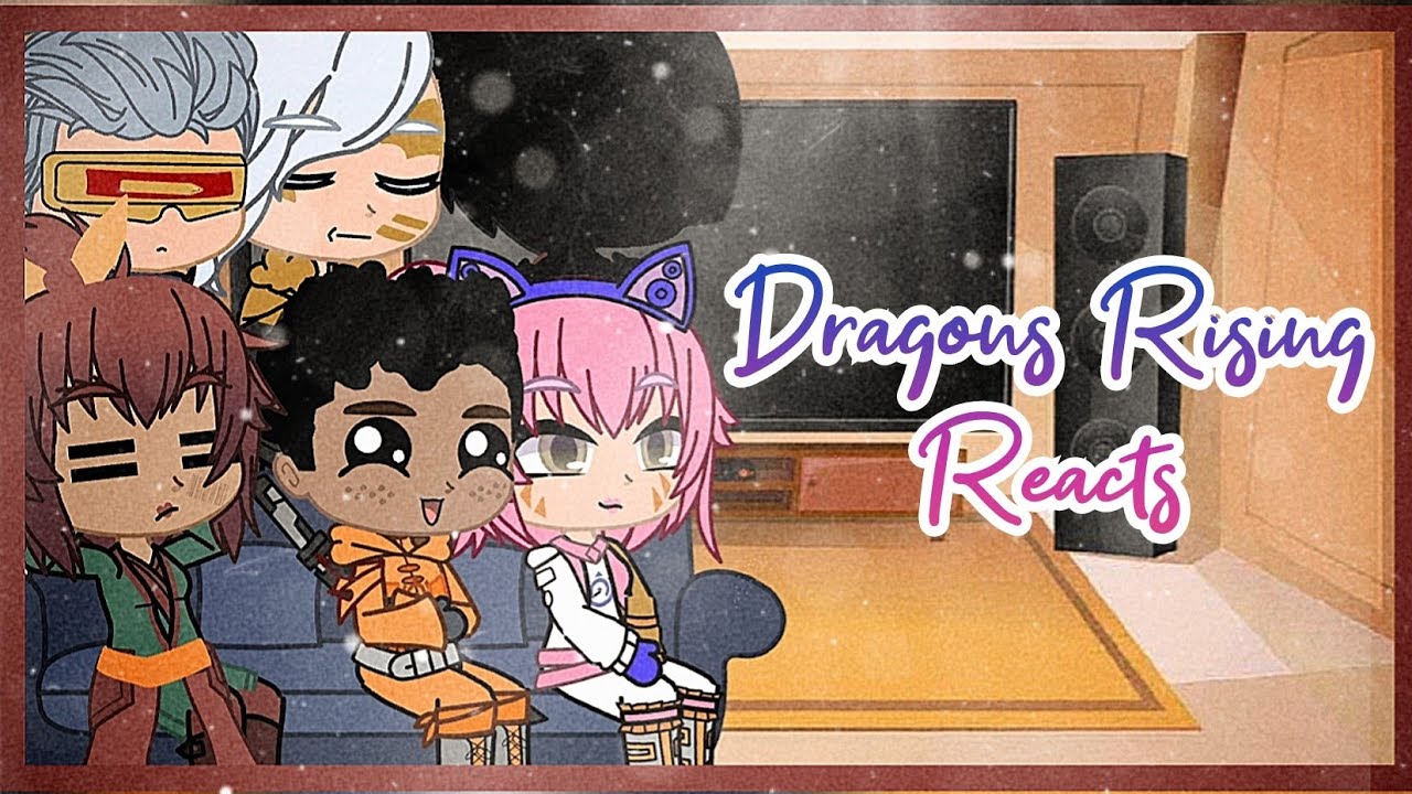 Dragons Rising Reacts (при участии ??) || Ninjago || часть 1/2 БЕЗ АНГСТА