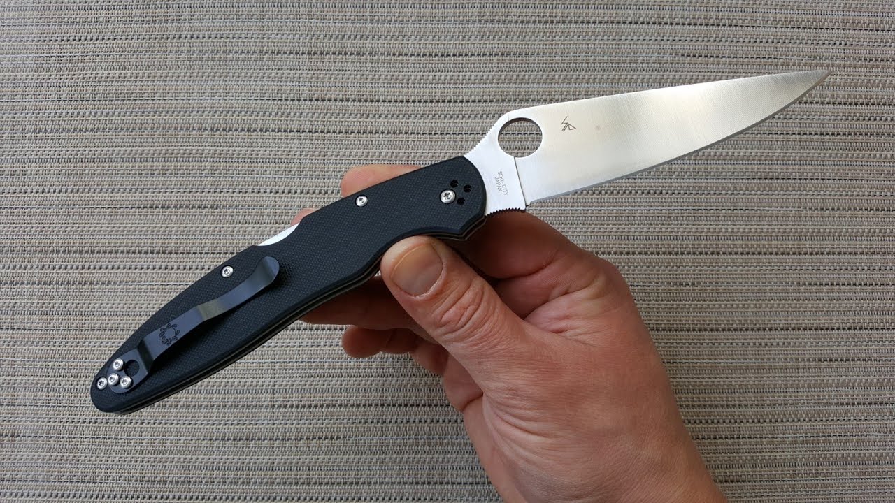 Нож Spyderco POLICE 4