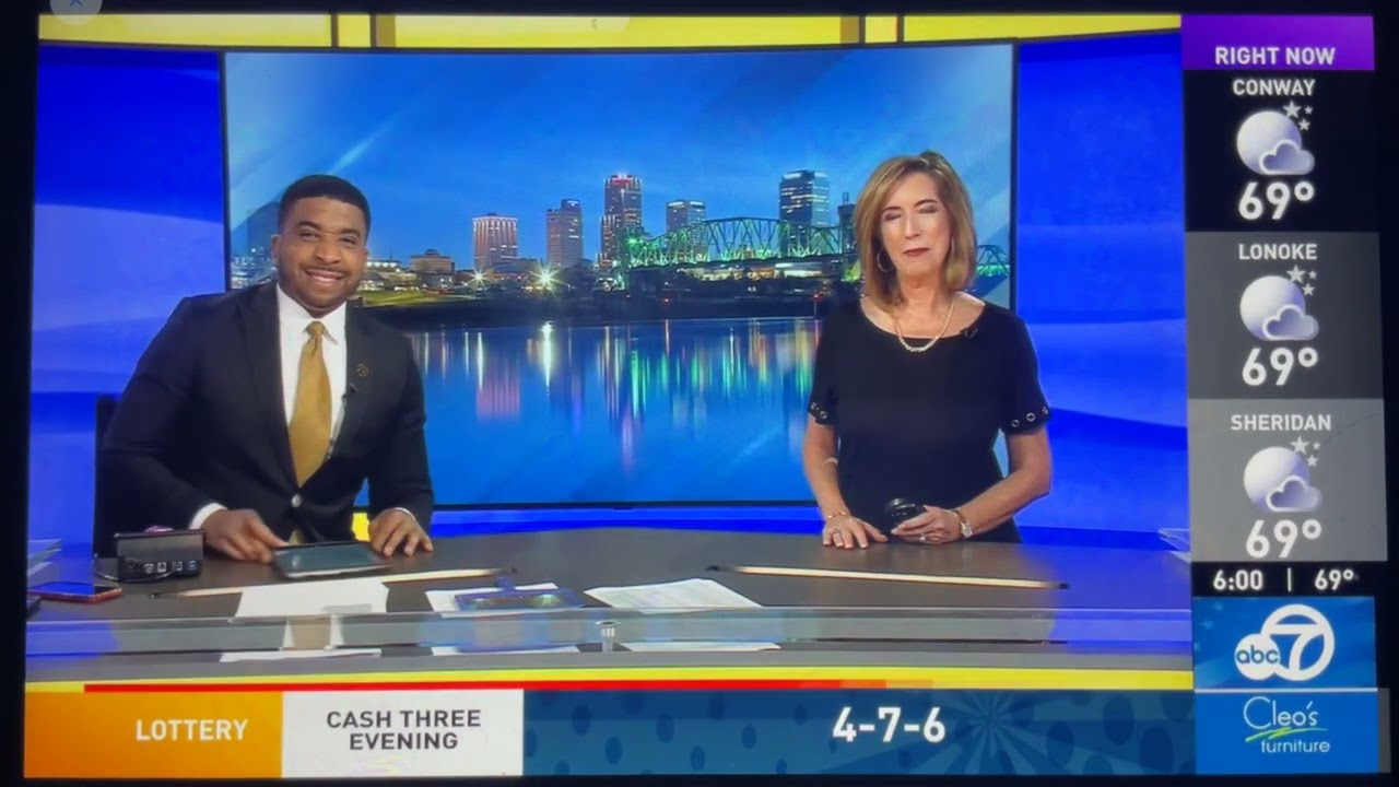 KATV ABC 7 News Daybreak at 6am open October 7, 2024